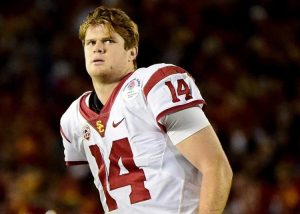Sam Darnold standing on the field, another fuel to the overreactions