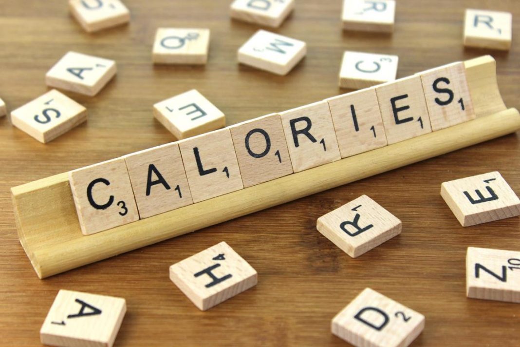 calorie spelled out