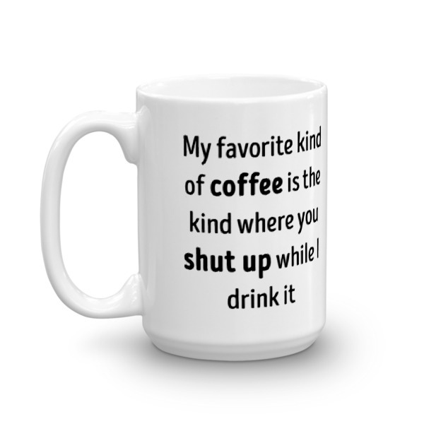 Shut Up While I Drink My Coffee Mug » M.I.N.G