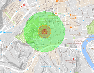 what would happen if a nuke went off in rome